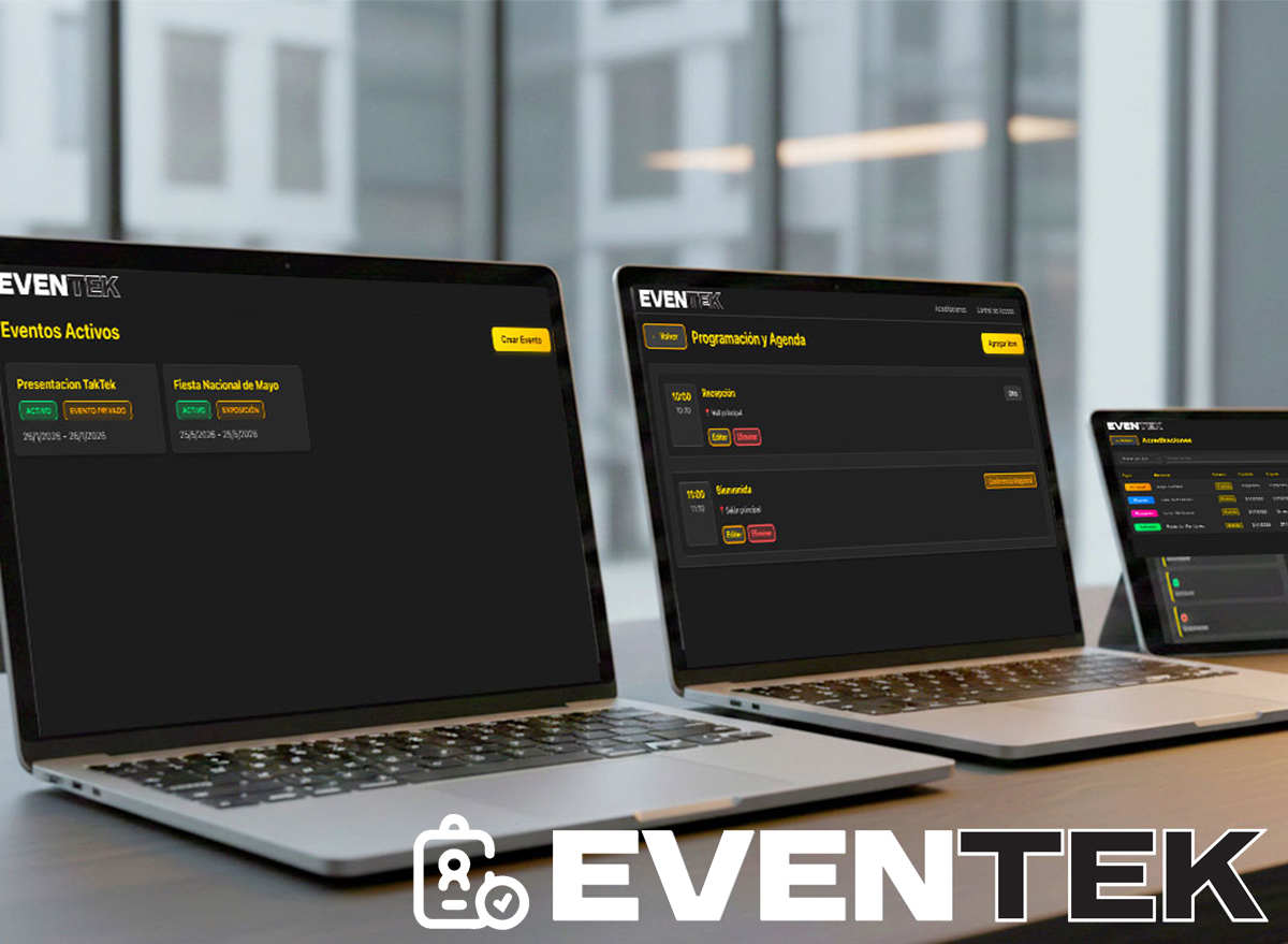 EvenTek - Sistema de control de acceso para eventos