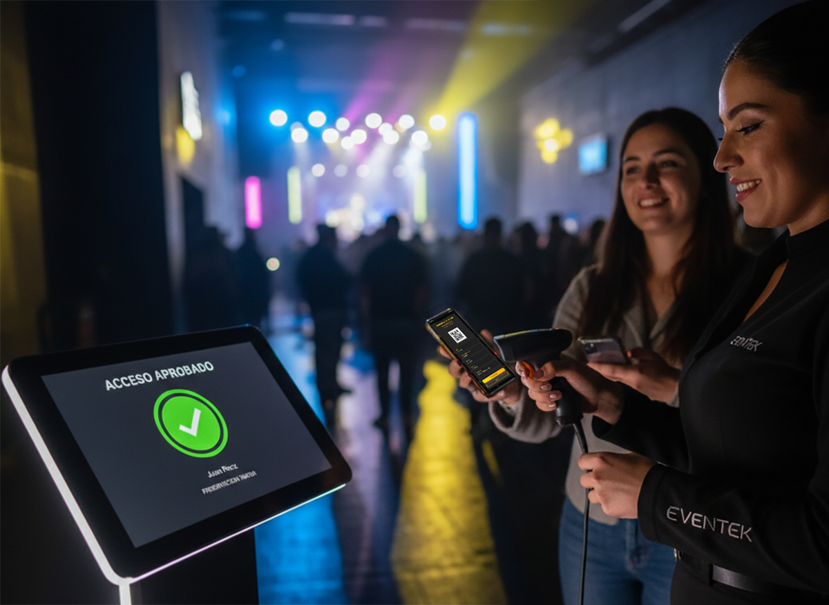 EVENTEK en acción — gestión de eventos y acreditaciones